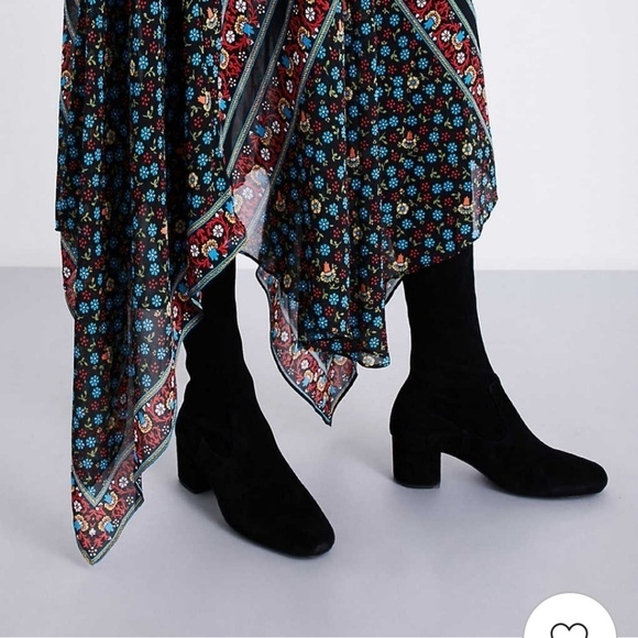 ♥️💋❤MAJE Roeme floral-print chiffon‎ maxi dress - Picture 6 of 8